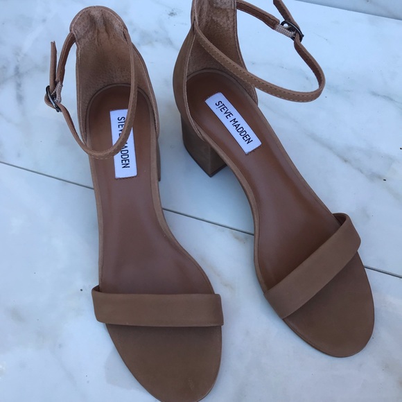 $80 Steve Madden womens Irenee Dress Sandal, Tan Nubuck, 8 US - Picture 2 of 6
